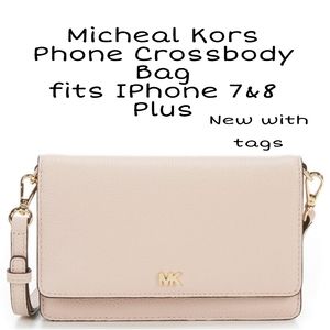 New Micheal Kors Phone Crossbody Bag